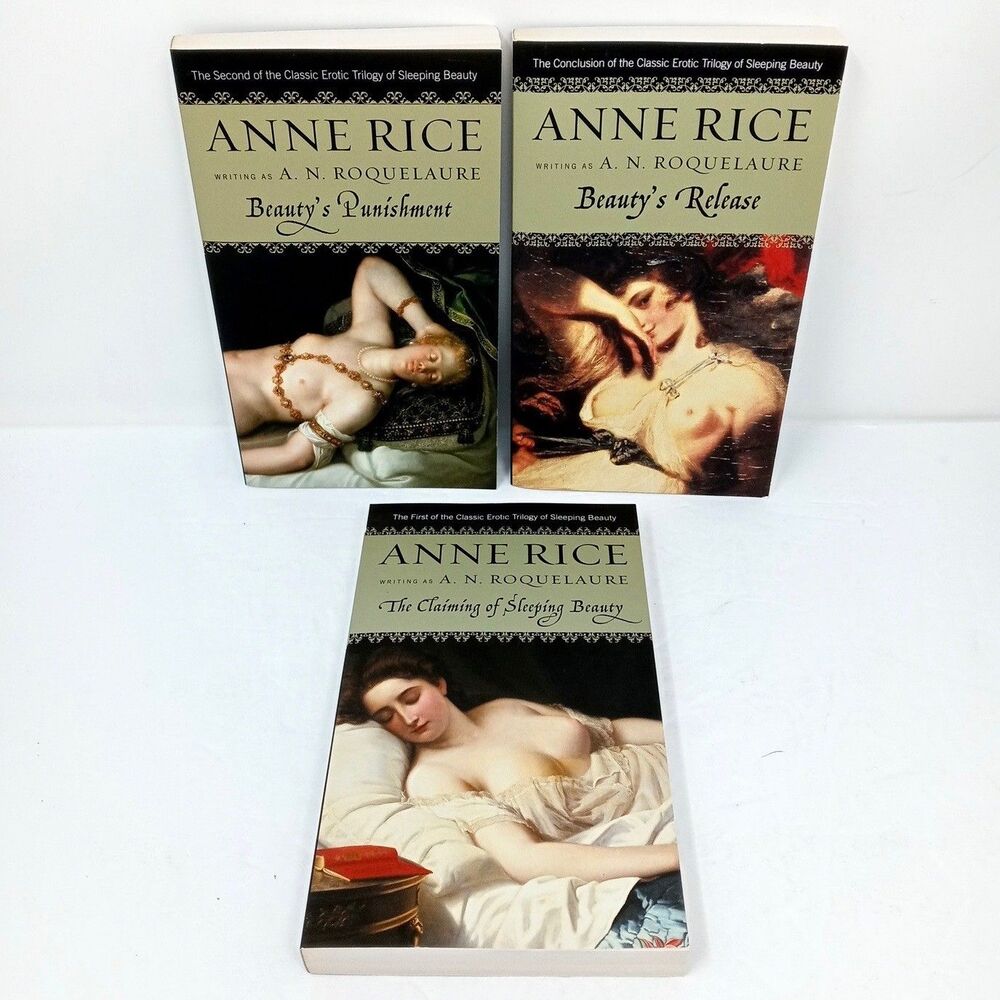 Anne Rice Sleeping Beauty Trilogy 3 Book Set Plume PB Roquelaure - Picture 2 of 8